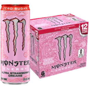 Monster Ultra Strawberry Energy Drink