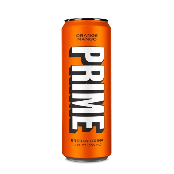 Prime Energy Drink Orange Mango 355ml Can Pack